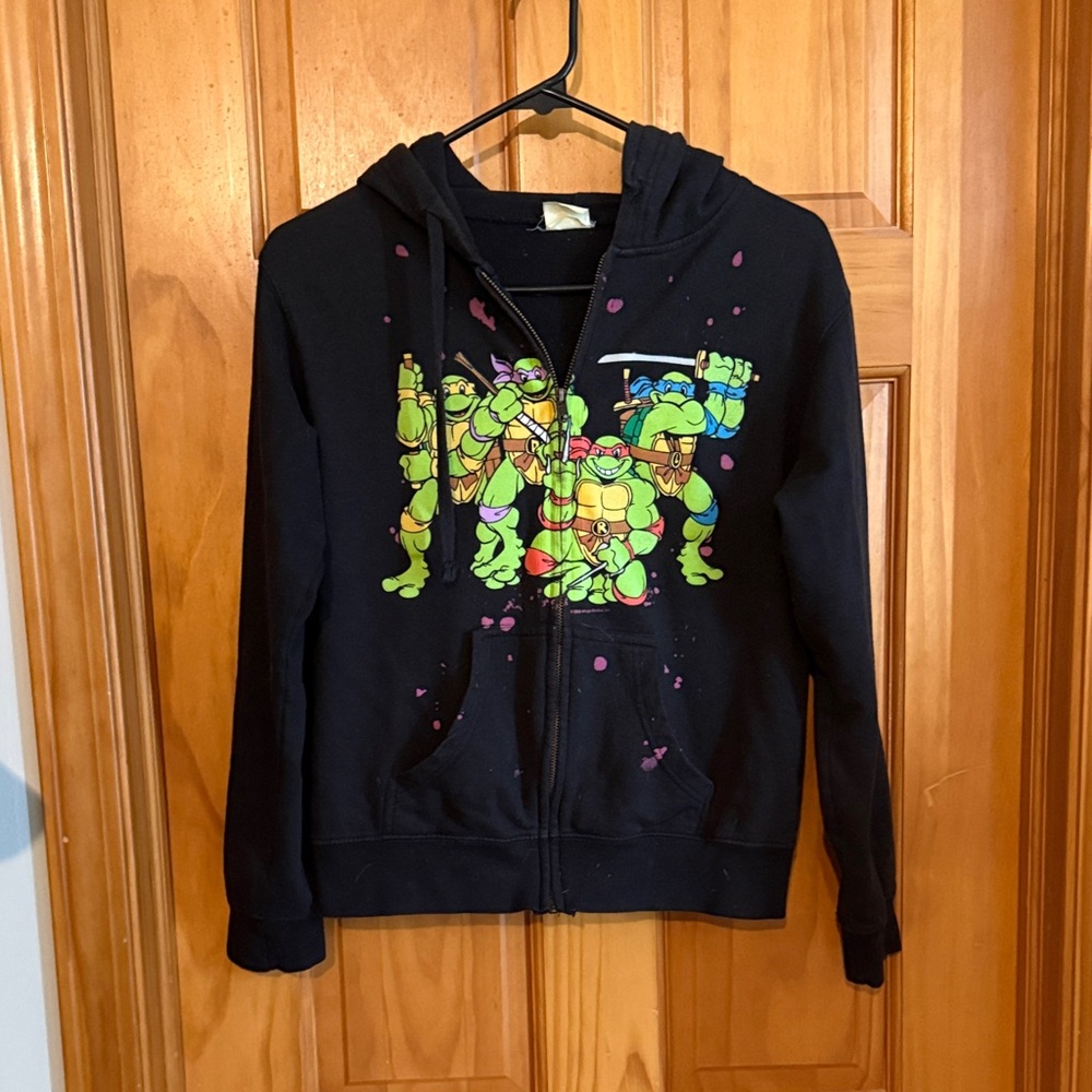 Women’s Black Ninja Turtle Hoodie